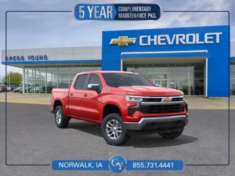Red 2026 Chevrolet Silverado 1500 LT for sale in Norwalk, IA