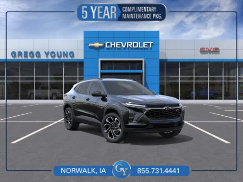 Black 2026 Chevrolet Trax 2RS for sale in Norwalk, IA
