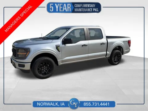 Silver 2025 Ford F-150 STX for sale in Norwalk, IA
