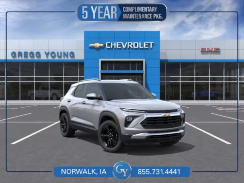 Gray 2026 Chevrolet TrailBlazer LT for sale in Norwalk, IA