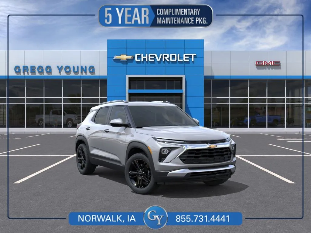 Gray 2026 Chevrolet TrailBlazer LT for sale in Norwalk, IA