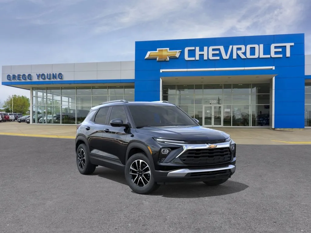 Black 2026 Chevrolet TrailBlazer LT for sale in Norwalk, IA