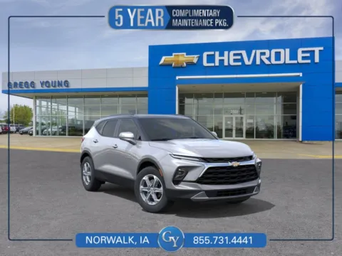 Gray 2026 Chevrolet Blazer LT for sale in Norwalk, IA
