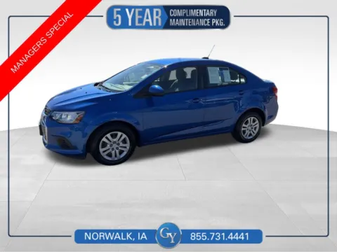 Blue 2020 Chevrolet Sonic LS for sale in Norwalk, IA