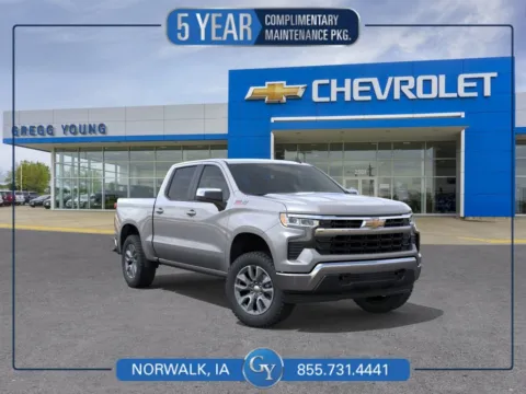Gray 2026 Chevrolet Silverado 1500 LT for sale in Norwalk, IA