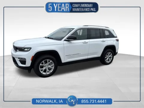 White 2024 Jeep Grand Cherokee Limited for sale in Norwalk, IA