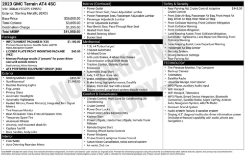 Photos of 2023 GMC Terrain AT4 for sale in Norwalk, IA at Gregg Young Chevrolet of Norwalk