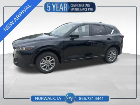 Black 2025 Mazda CX-5 2.5 S Preferred Package for sale in Norwalk, IA