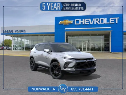 Gray 2026 Chevrolet Blazer RS for sale in Norwalk, IA