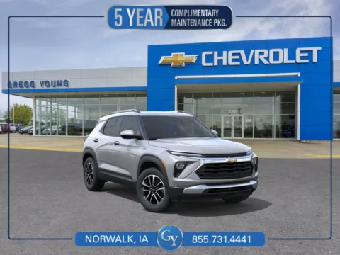 Gray 2026 Chevrolet TrailBlazer LT for sale in Norwalk, IA