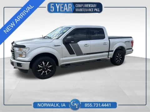 Silver 2016 Ford F-150 XLT for sale in Norwalk, IA