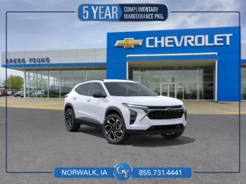 White 2026 Chevrolet Trax 2RS for sale in Norwalk, IA