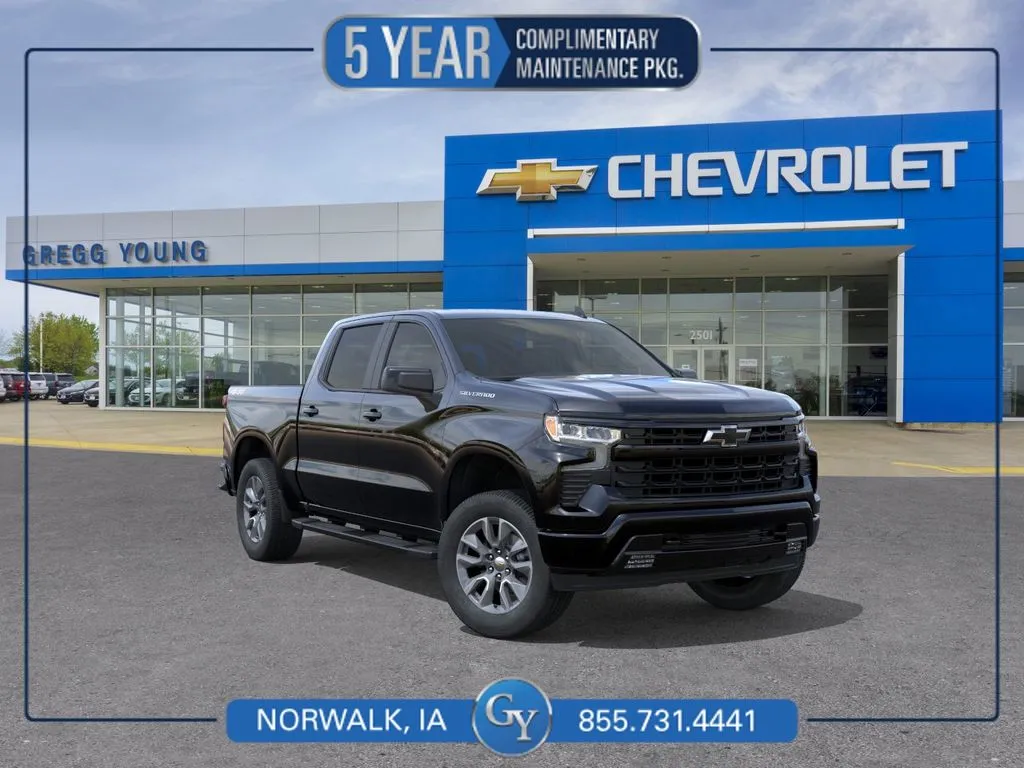 Black 2026 Chevrolet Silverado 1500 RST for sale in Norwalk, IA