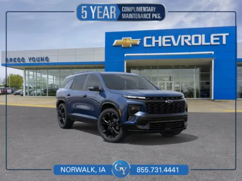 Blue 2027 Chevrolet Traverse RS for sale in Norwalk, IA
