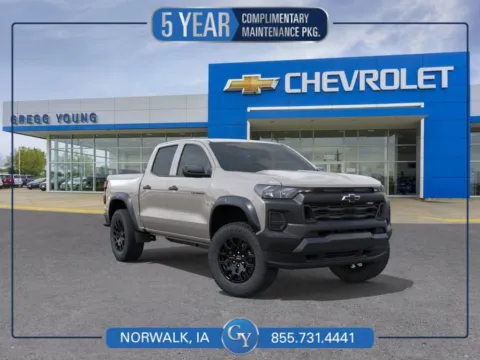 White 2026 Chevrolet Colorado Trail Boss for sale in Norwalk, IA