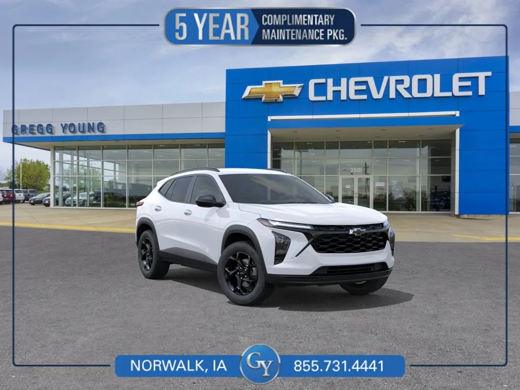 White 2026 Chevrolet Trax LT for sale in Norwalk, IA