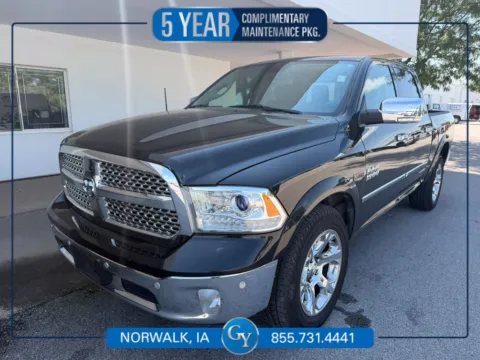 Black 2017 Ram 1500 Laramie for sale in Norwalk, IA