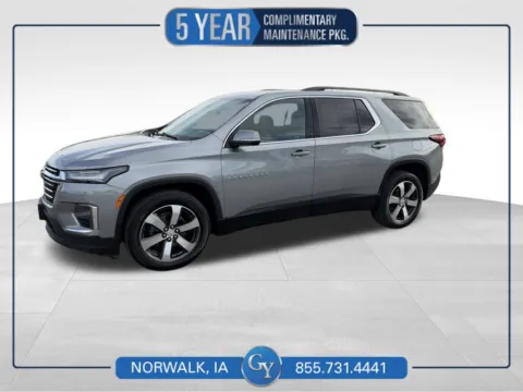 Gray 2023 Chevrolet Traverse LT Leather for sale in Norwalk, IA