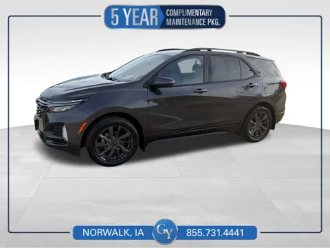 Gray 2023 Chevrolet Equinox RS for sale in Norwalk, IA