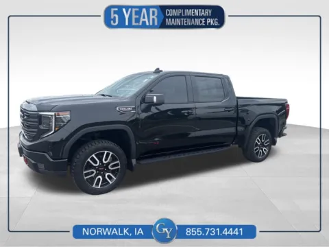 Black 2024 GMC Sierra 1500 AT4 for sale in Norwalk, IA