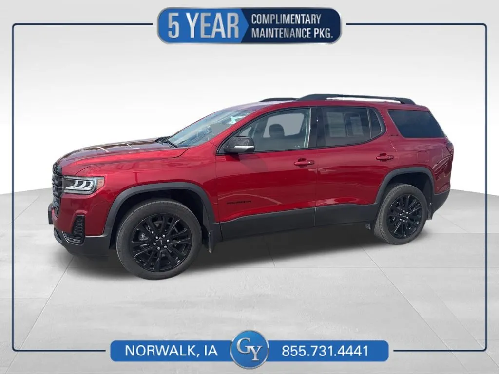 Red 2023 GMC Acadia SLE for sale in Norwalk, IA