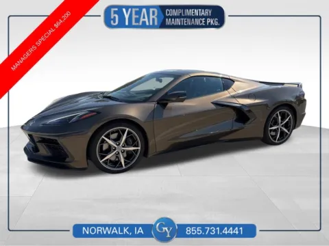 Brown 2021 Chevrolet Corvette Stingray for sale in Norwalk, IA