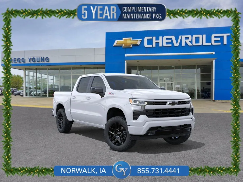 White 2025 Chevrolet Silverado 1500 RST for sale in Norwalk, IA