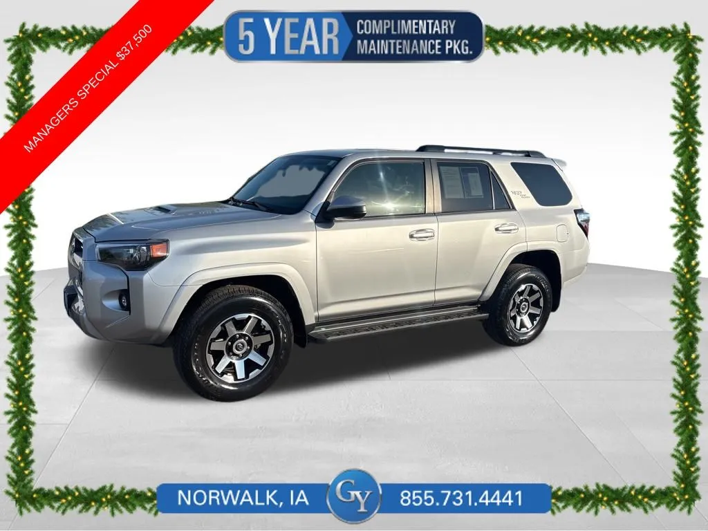 Silver 2024 Toyota 4Runner TRD Off-Road for sale in Norwalk, IA