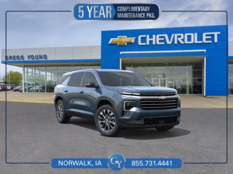 Blue 2026 Chevrolet Traverse LT for sale in Norwalk, IA