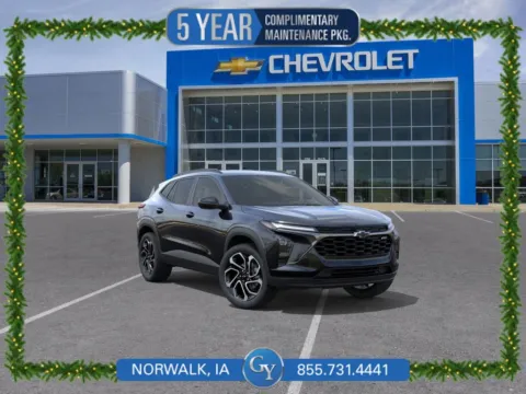 Black 2025 Chevrolet Trax 2RS for sale in Norwalk, IA