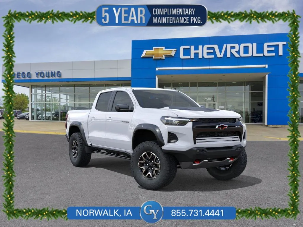 White 2026 Chevrolet Colorado ZR2 for sale in Norwalk, IA