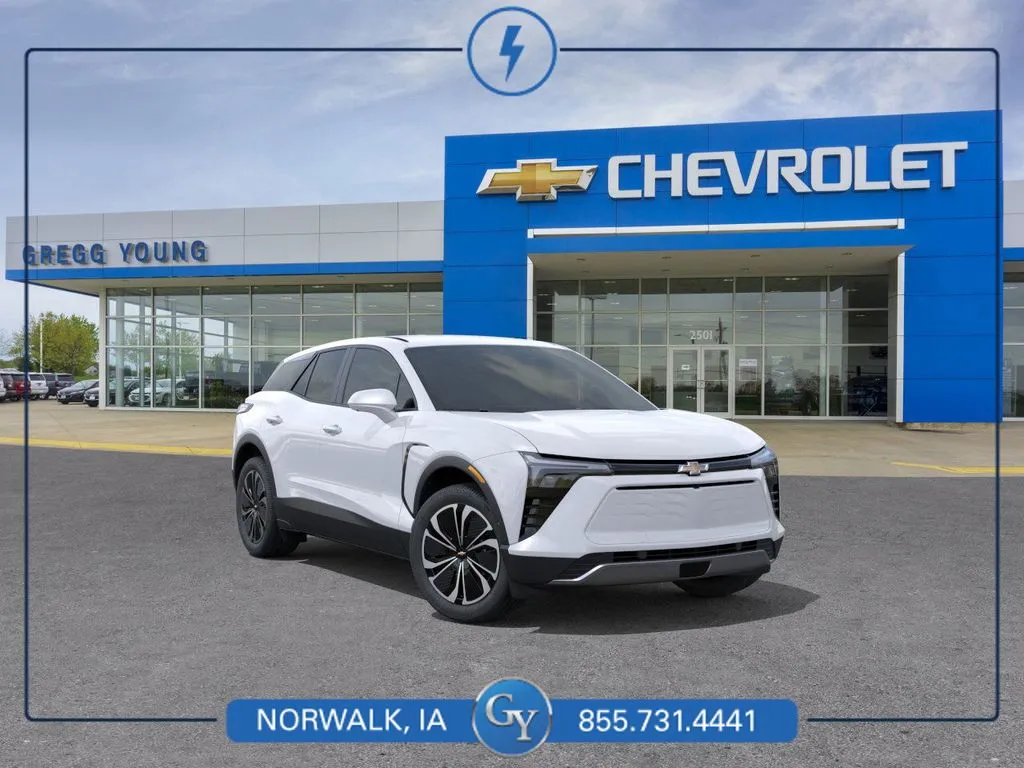 White 2026 Chevrolet Blazer EV LT for sale in Norwalk, IA