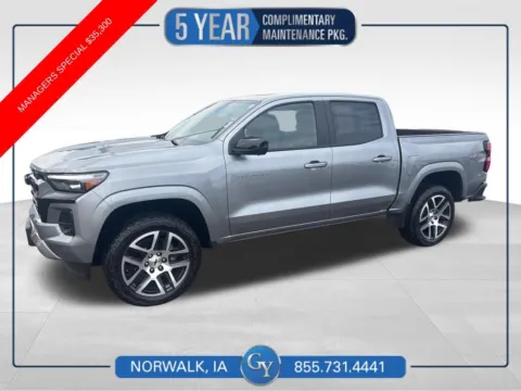 Gray 2023 Chevrolet Colorado Z71 for sale in Norwalk, IA