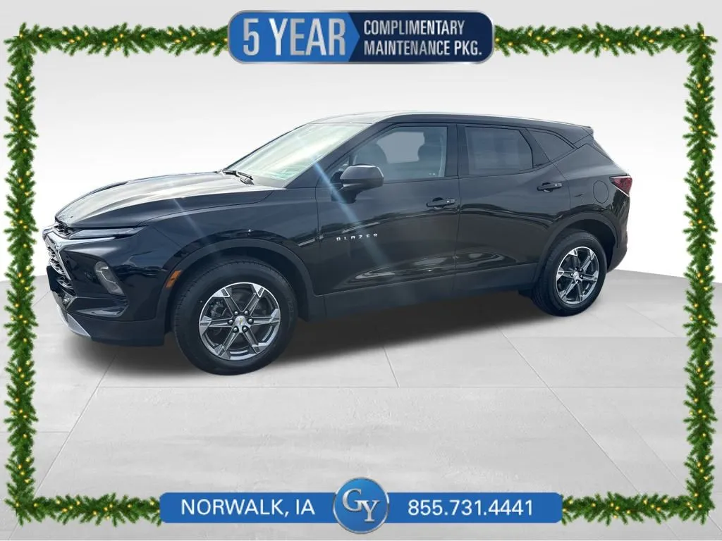 Black 2023 Chevrolet Blazer LT for sale in Norwalk, IA