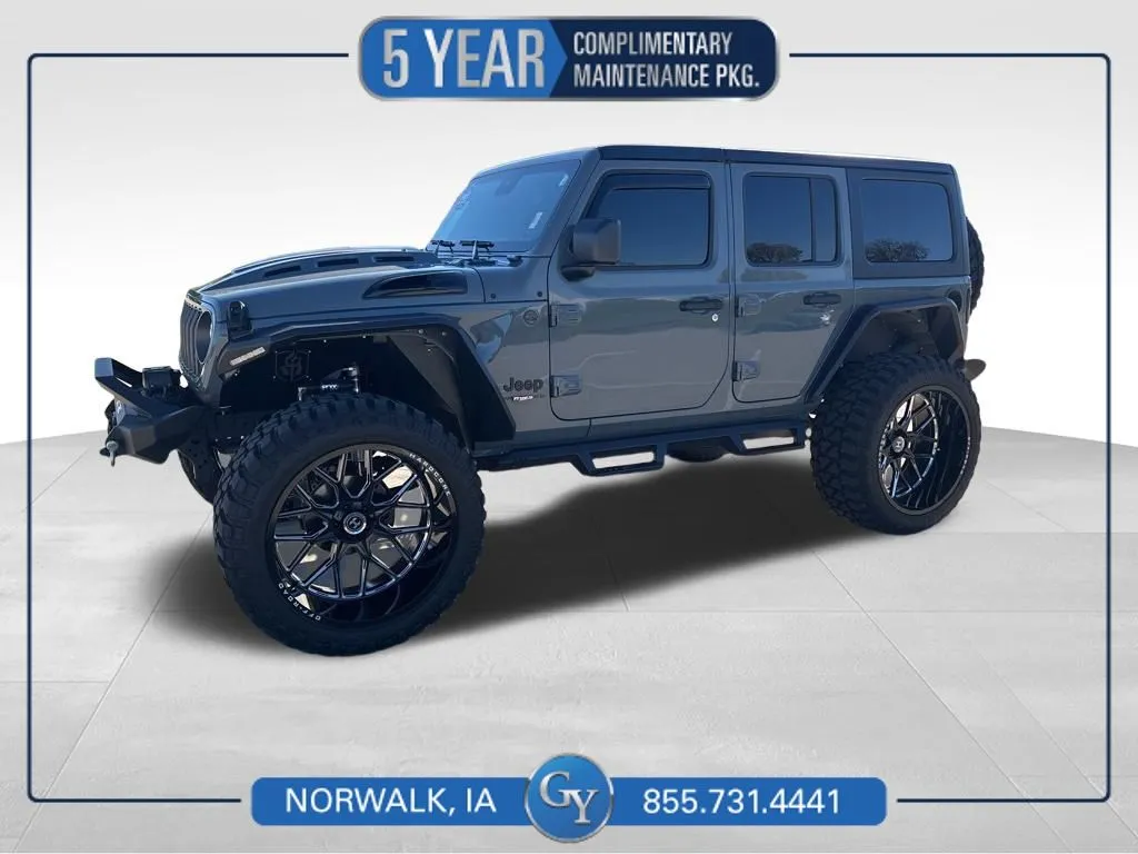 Gray 2024 Jeep Wrangler Sport S for sale in Norwalk, IA