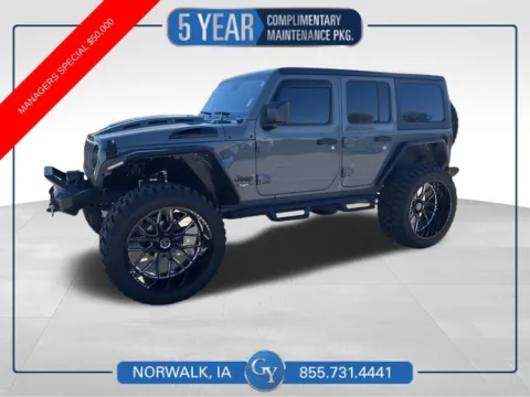 Gray 2024 Jeep Wrangler Sport S for sale in Norwalk, IA