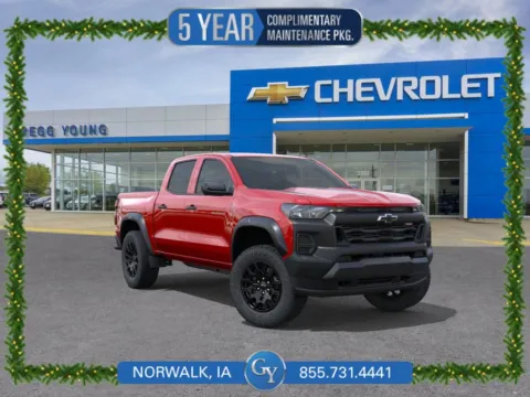 Red 2026 Chevrolet Colorado Trail Boss for sale in Norwalk, IA