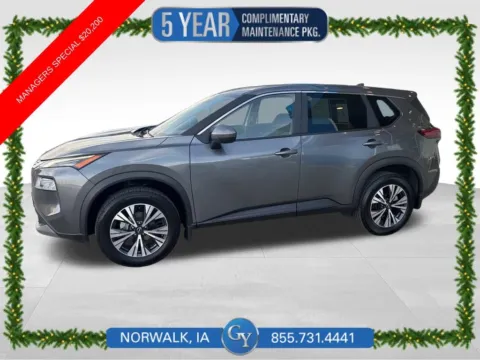 Gray 2022 Nissan Rogue SV for sale in Norwalk, IA