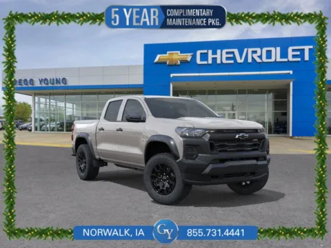 White 2026 Chevrolet Colorado Trail Boss for sale in Norwalk, IA