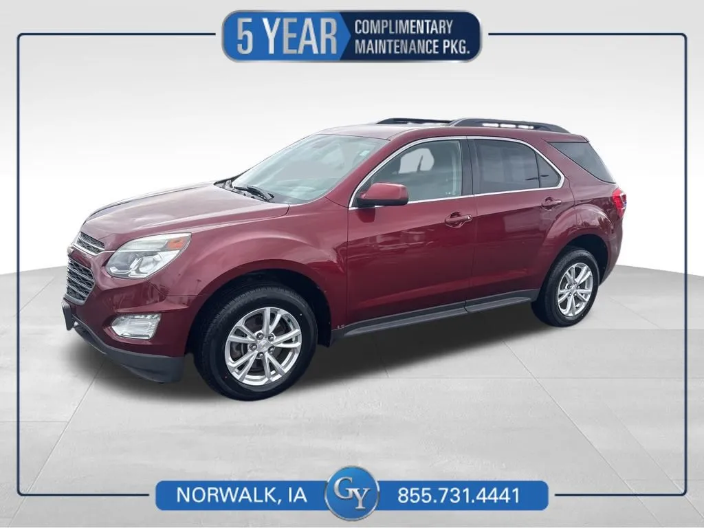 Red 2017 Chevrolet Equinox LT for sale in Norwalk, IA