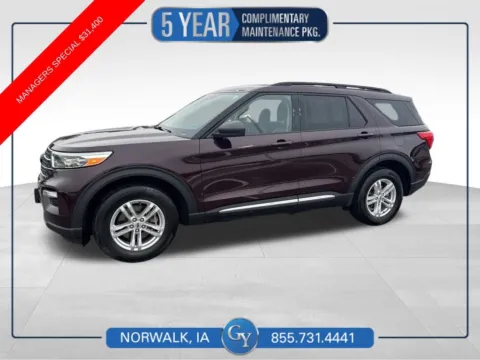 Red 2023 Ford Explorer XLT for sale in Norwalk, IA