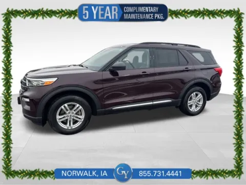 Red 2023 Ford Explorer XLT for sale in Norwalk, IA