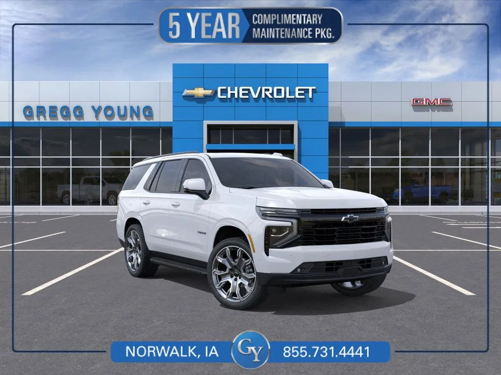 White 2026 Chevrolet Tahoe RST for sale in Norwalk, IA
