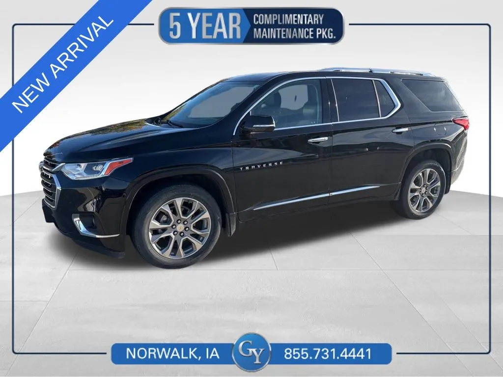 Black 2019 Chevrolet Traverse Premier for sale in Norwalk, IA