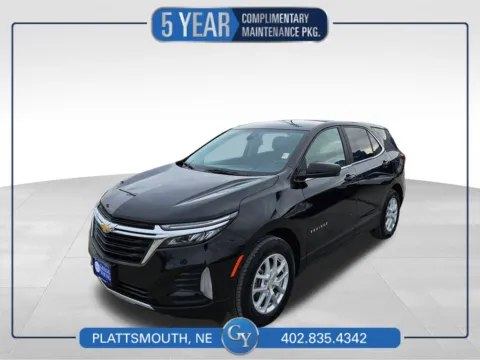 Black 2022 Chevrolet Equinox LT for sale in Plattsmouth, NE