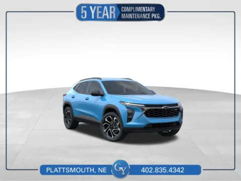 Blue 2025 Chevrolet Trax 2RS for sale in Plattsmouth, NE