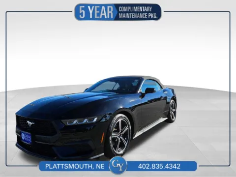 Black 2024 Ford Mustang EcoBoost Premium for sale in Plattsmouth, NE