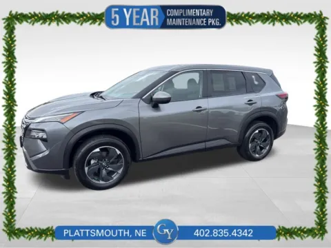 Gray 2024 Nissan Rogue SV for sale in Plattsmouth, NE