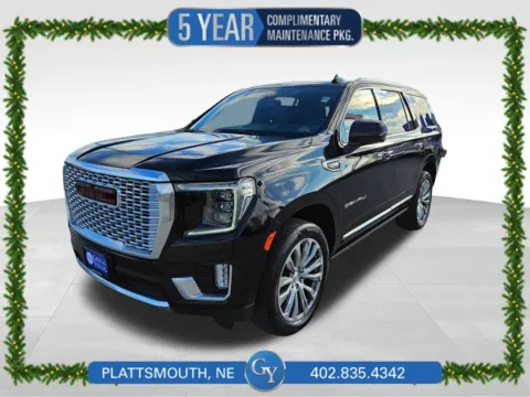 Black 2021 GMC Yukon Denali for sale in Plattsmouth, NE