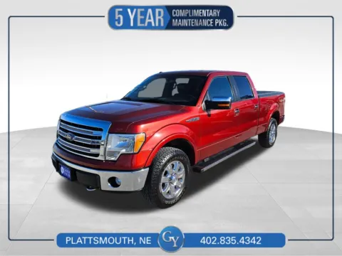 Orange 2014 Ford F-150 Lariat for sale in Plattsmouth, NE